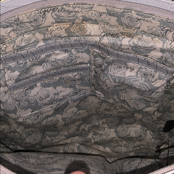 Guess Vintage Large Faux Leather Crocodile Handbag - Picture 11 of 12